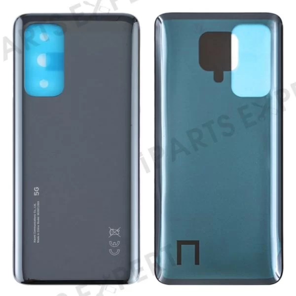 Copri Batteria Cover Scocca Posteriore NERA con logo per Xiaomi Mi 10T e 10T Pro