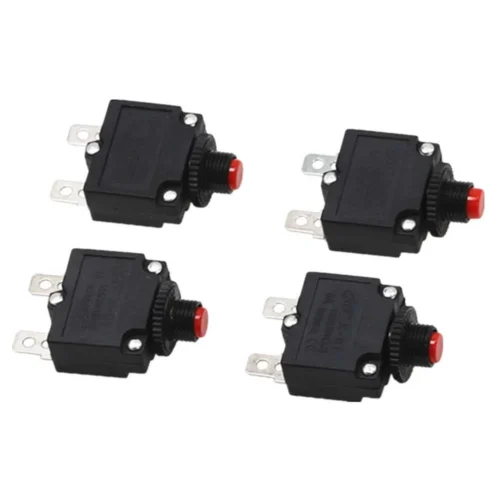 INTERRUTTORE AUTOMATICO TERMICO 5A PULSANTE AC DC 12v 220V