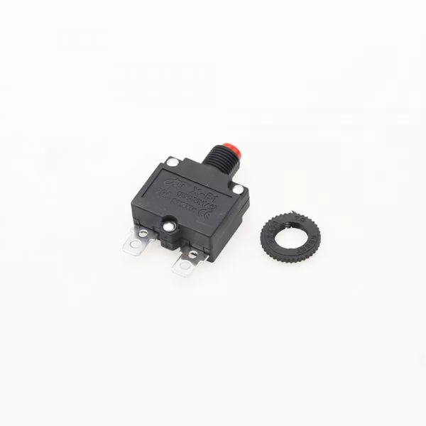 INTERRUTTORE AUTOMATICO TERMICO 5A TIPO PULSANTE AC DC 12v 220V senza fusibile