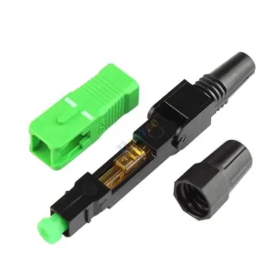 Lotto 10 Pezzi Fibra Ottica Connettore FTTH Prelappato SC