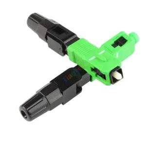 Lotto 10 Pezzi Fibra Ottica Connettore FTTH Prelappato SC