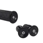 Tappi per manubrio bici MTB NERI alluminio universali