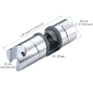 Supporto doccetta scorrevole asta saliscendi diam. 18-25mm