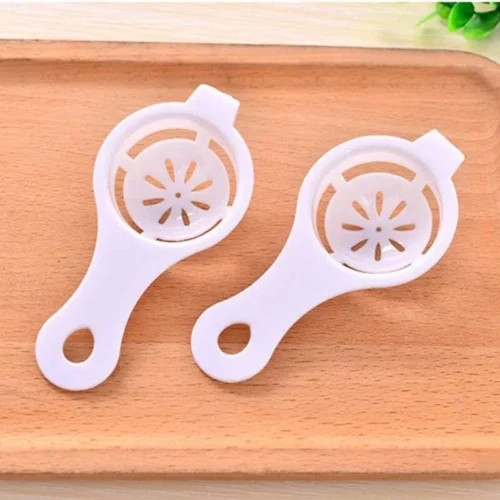 Lotto 2 Pezzi Separatore Uova Portatile Gadget Cucina Uovo