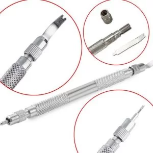 Attrezzo per Orologi Rimozione Perni Cinturino a Molla Ago Pin Portatile 4 Pin Set