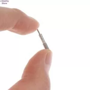 Lotto 50 Pezzi Perni di Ricambio Orologio per Cinturino in Metallo Riparazione Strumenti