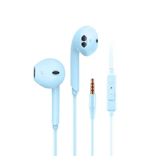 Cuffie Auricolari Cablate in Stile Macaron In-Ear 3.5mm