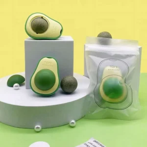 Palline Di Erba Gatta Adesiva Catnip Ball Rotante Giocattolo