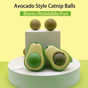 Palline Di Erba Gatta Adesiva Catnip Ball Rotante Giocattolo