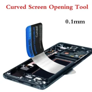 Strumento Apertura Schermo LCD Curvo Curvato Acciaio Inox