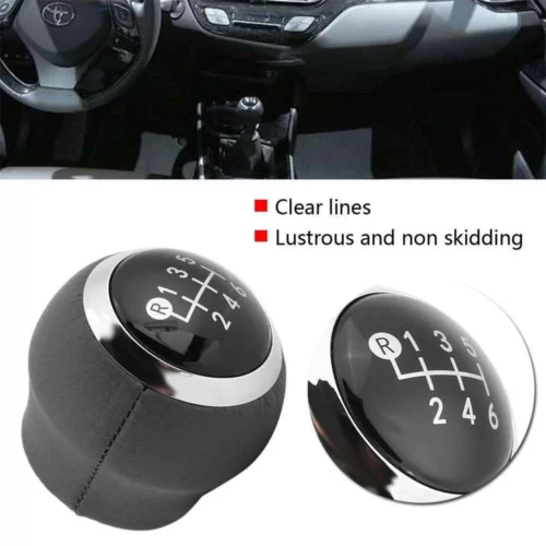 Pomello 6 Marce Velocità Leva del Cambio Auris Aygo Yaris