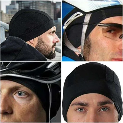 Interno Cappuccio Moto Casco CopriCapo Accessorio Traspirant