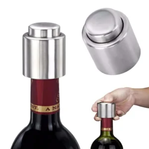 Tappo per Vino Universale in Acciaio Inossidabile a Pressione