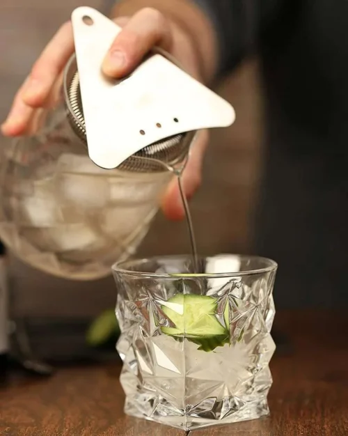 Colino da Cocktail Triangolare Acciaio Inox Barman Baristi