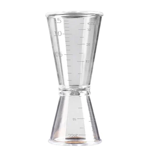 Jigger Colino in Resina Trasparente Resistente da 20-40ml