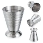 Jigger Misurino Grande da 75ml in Acciaio Shaker Barman