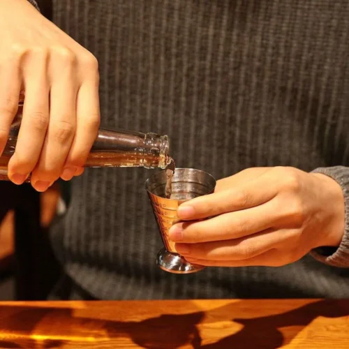 Jigger Misurino Grande da 75ml in Acciaio Shaker Barman