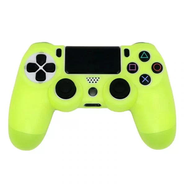 Custodia Protettiva in Silicone Color Verde per Joystick Controller PlayStation 4 PS4 e Slim