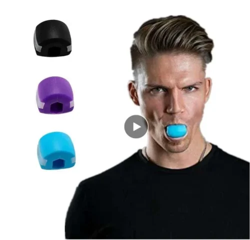 Spugna Gel di Silicone per Allenamento Mandibola Mascella
