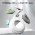 Cover Protettiva in Silicone per AirTags Apple Portachiavi