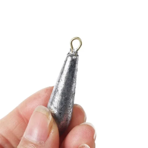 Piombo Piombino da 50g per Pesca Ovale Split Shot Pesante