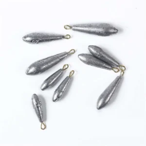 Piombo Piombino da 50g per Pesca Ovale Split Shot Pesante