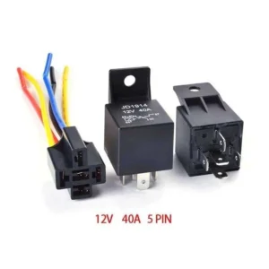 Relè Auto Camper Universale 7 Contatti 12v 40A 4Pin jd1912
