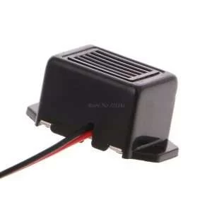 Segnalatore acustico Buzzer Cicalino 6-12V misure 32x12x9mm