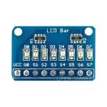 Modulo Display a LED Bar 8 BIT 4 Colori Test IO MCU per Arduino