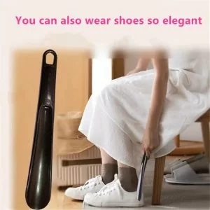 Calzascarpe Classico Nero 25cm Indossa Scarpe Ideale per Donne Incinte e Anziani