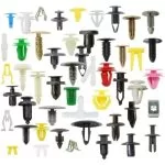 50 Pezzi Casuali Clip Rivetti Universali per Esterni Interni Automobile Paraurti