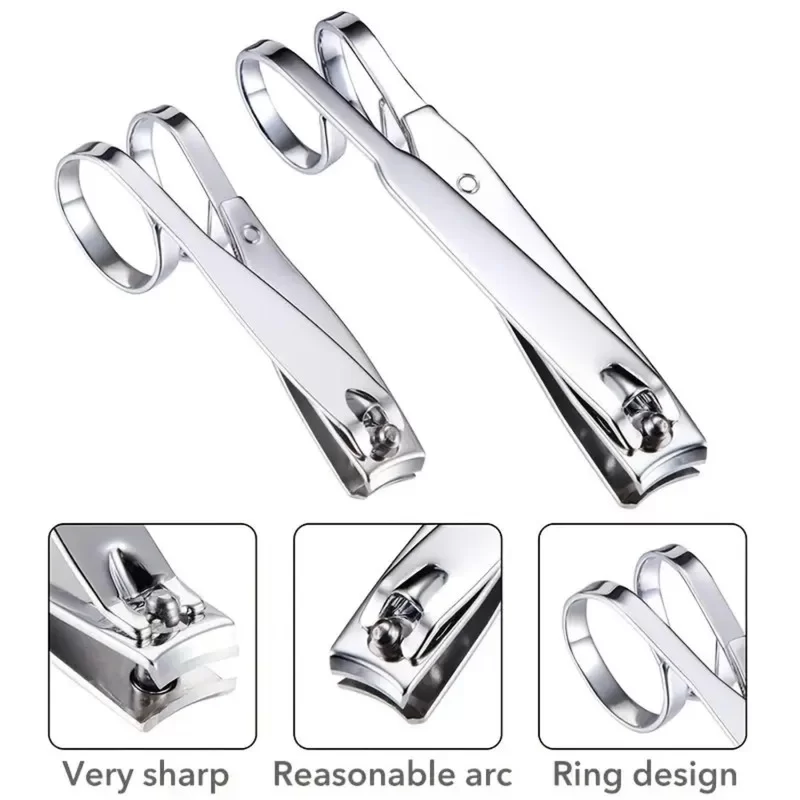 Tagliaunghie In Acciaio Al Carbonio Con Manico Lungo Manicure E Pedicure
