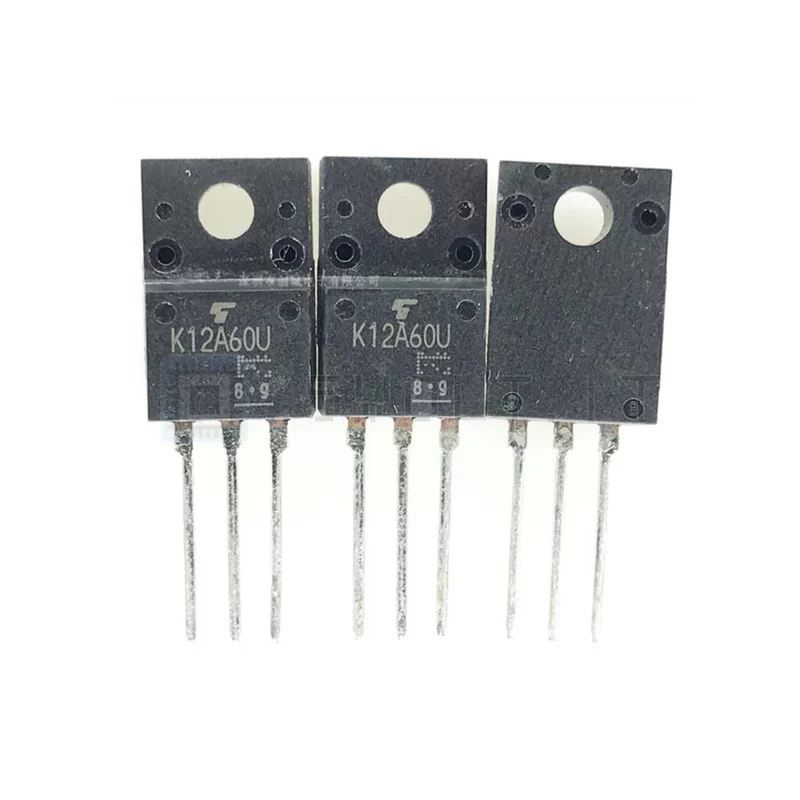Transistor Mosfet TK12A60U N-Channel 15A TO220F – 2 Pezzi
