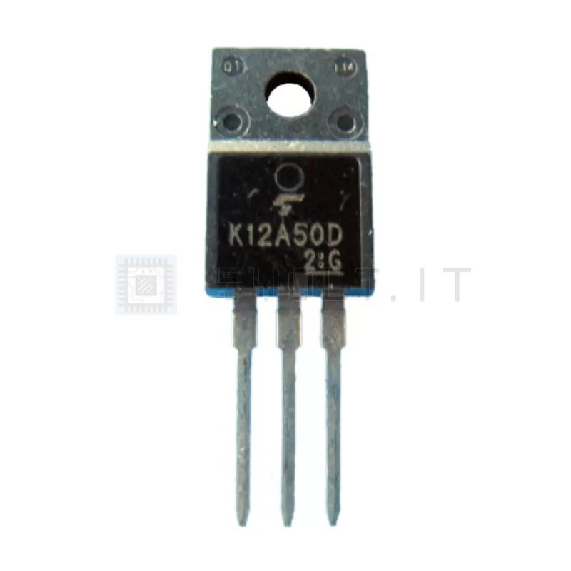 Transistor Mosfet TK12A50D N-Channel 10A TO220F – 2 Pezzi