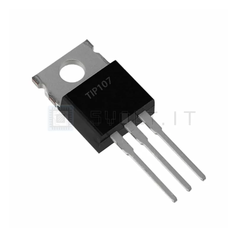 TIP107 Transistor Darlington PNP 100V 15A 80W TO-220 – 2 Pz