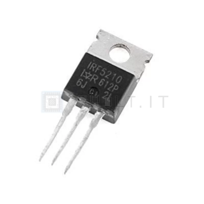 Transistor P-MOSFET IRF5210 100V 40A 200W – Lotto 2 Pezzi