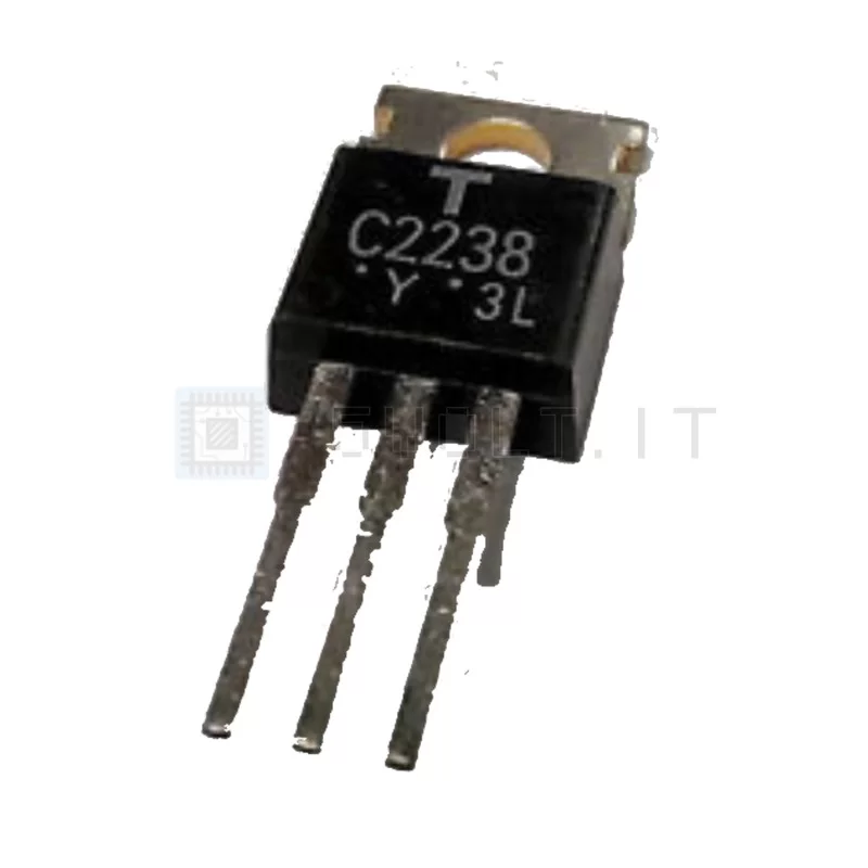 Transistor NPN Potenza 2SC2238 200V 1.5A TO220 – 2 Pezzi