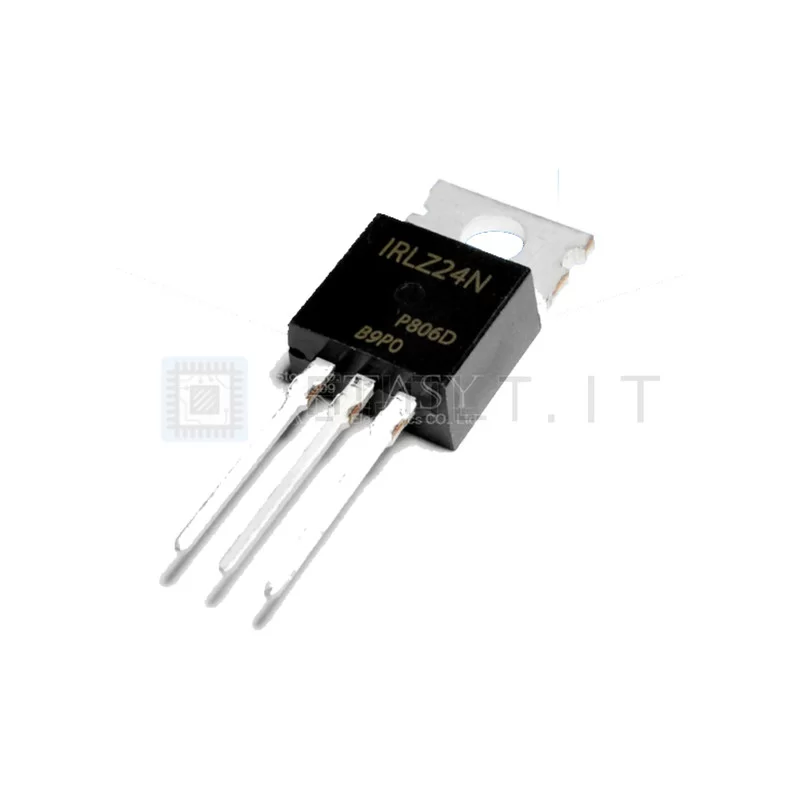 Transistor IRLZ24N TO-220 N-Channel 55V 18A 45W – 2 Pezzi