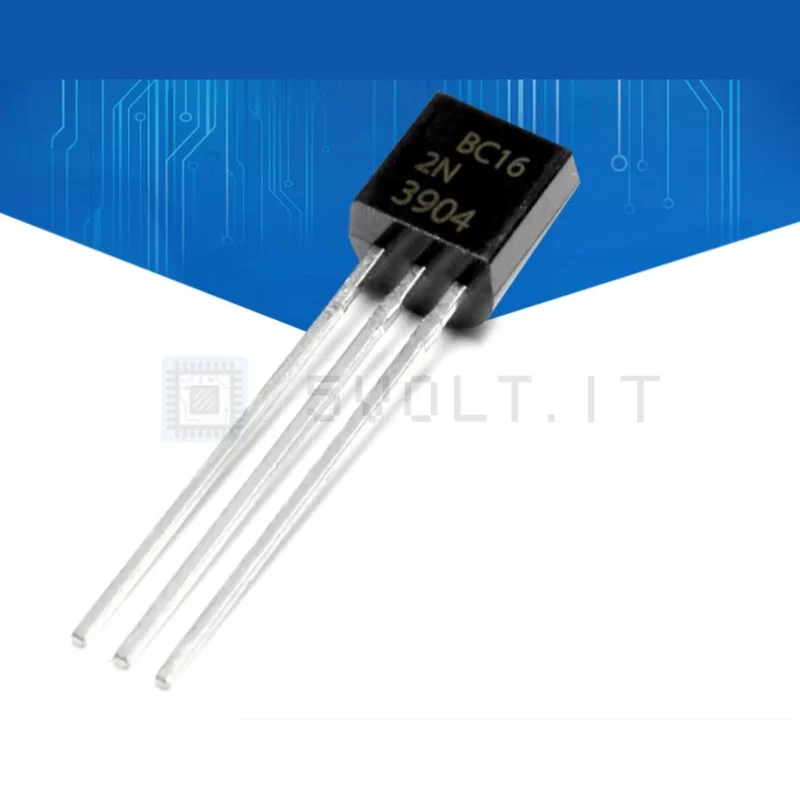 Transistor 2N3904 TO-92 NPN 40V 0.2A – Lotto 50 Pezzi
