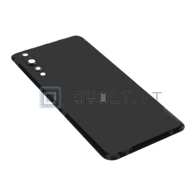 Scocca Cover Copri Batteria Nera per Huawei P20 Pro