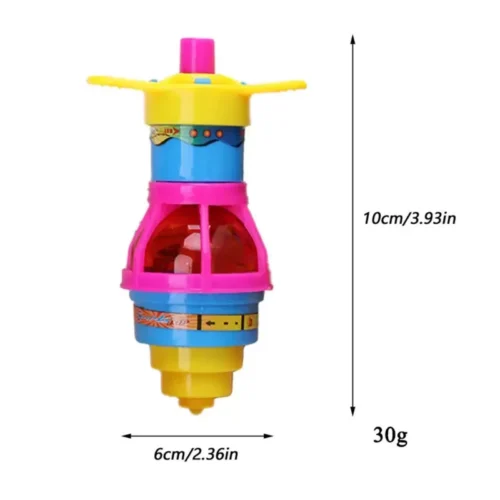 Trottola Flash Creativa Per Bambini Giocattolo A Carica Con Luci