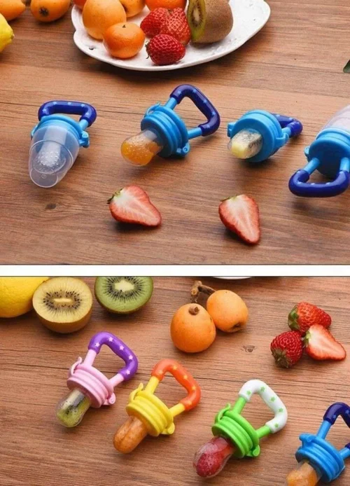 Ciuccio Frutta Cibo Neonati Bambini Succhietto Gengive