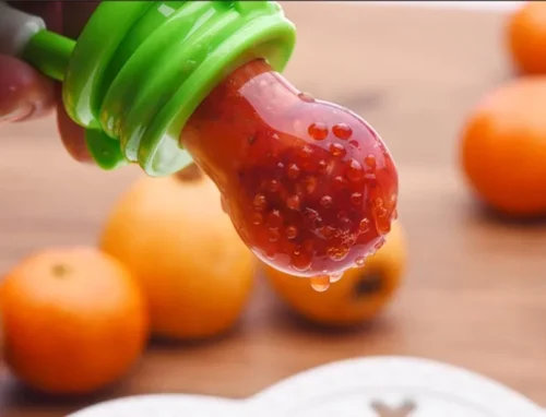 Ciuccio Frutta Cibo Neonati Bambini Succhietto Gengive