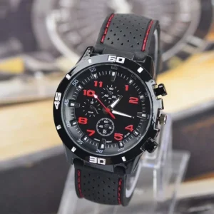 Analogico Orologio Da Uomo Da Polso Al Quarzo In Acciaio