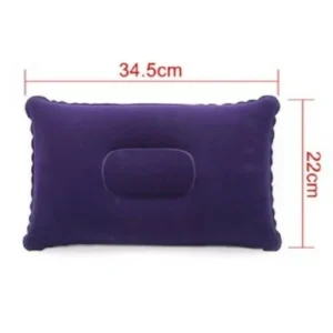 Cuscino Gonfiabile Campeggio Portatile Viaggio Velluto Mare