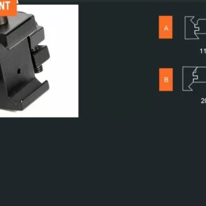 Laser Puntatore Mini Rosso Caccia Softair 50-100M 635-655NM