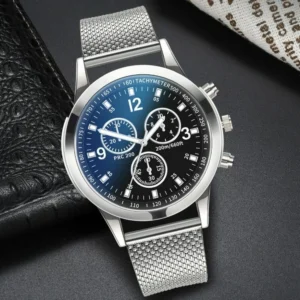 Orologio Uomo Ultra Sottile Analogico Full Steel Acciaio