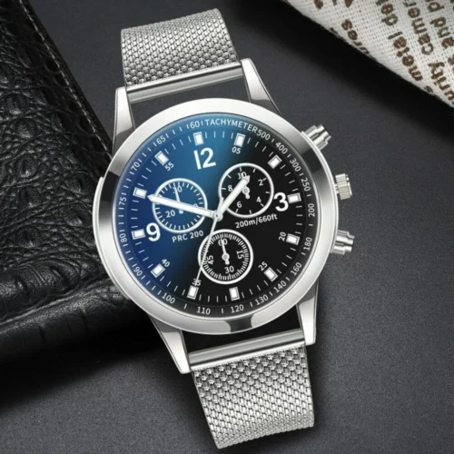 Orologio Uomo Ultra Sottile Analogico Full Steel Acciaio
