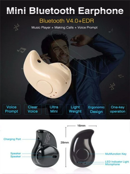 Auricolare Bluetooth 4.1 Stereo Sport Cuffie con Microfono