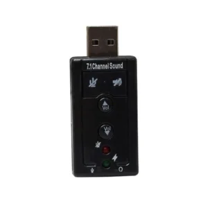 3D Sound 7.1 Canali Scheda Audio Esterna Usb 2.0 Adattatore